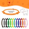 tonyg-p 12pcs Puppy ID Collars Whelping Collars Adjustable Puppy ID