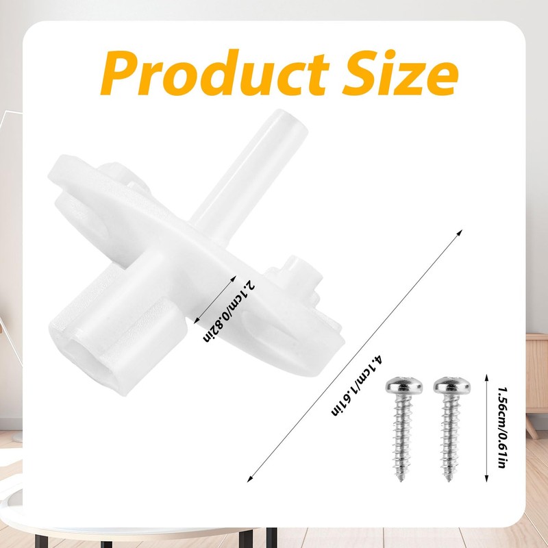Mobile Connector Replacement for 4moms Mamaroo, Toy Pole Bar Conversion