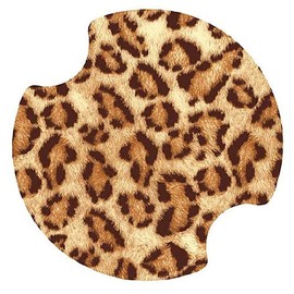 Thirstystone Leopard Print Car Coasters