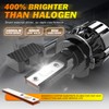 KATUR H7 LED Headlight Bulb, 80W 16000LM 6000K Cool White