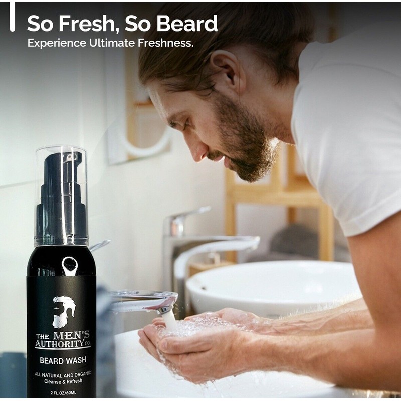 The Men’s Authority NEW Beard Grooming Set Beard Growth Kit