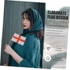 CORHAD 50pcs Handheld National Flag for Football England Support Flags