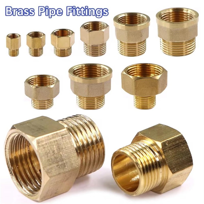 MiJunHD 2PCS Brass Reducer Connector | BSP Female Thread G3/4≈25mm