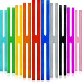 40 Pieces 9 Inch H-band Silicone Rubber Bands Elastic Large Rubber Bands Cross Style H Shape Rubber Wrapping Bands for Books Cameras Art Cooking Wrapping Exercise Bag Wraps (Multicolor)