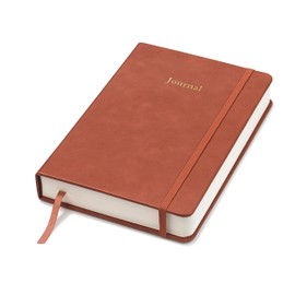 Wykeham's Executive Journal – undatierter Tag pro Seite – Personalisierung verfügbar (braun, A5 – undatiert)