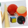 WHAMVOX 3pcs Snooker Pool Cue Chalk Holder Rubber Chalk Holders