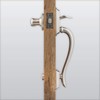Kwikset Avalon Front Door Handle No Lock, Entry Handleset Exterior