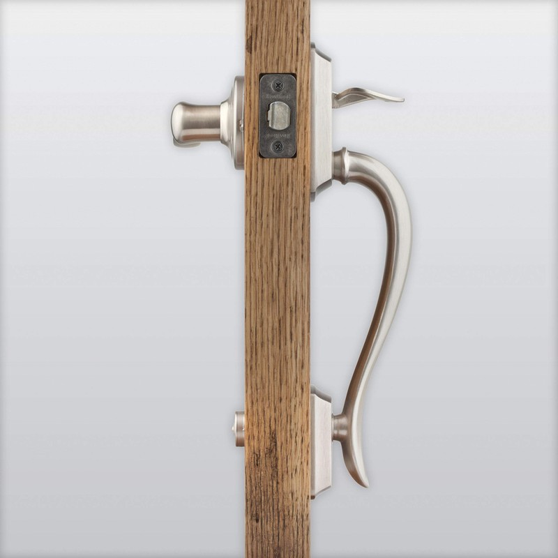 Kwikset Avalon Front Door Handle No Lock, Entry Handleset Exterior