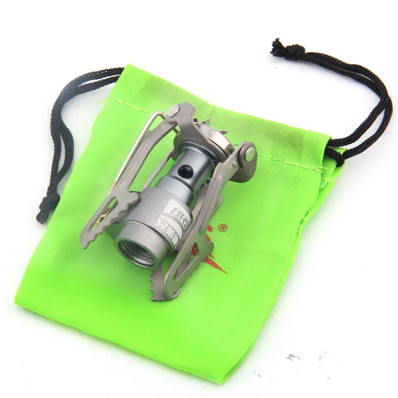 BRS Stove BRS 3000T Stove Titanium Ultralight Backpacking Stove Portable