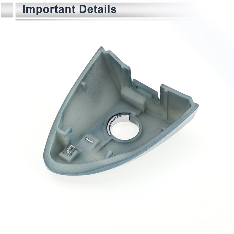 X AUTOHAUX Front Left Door Handle Lock Cylinder Cover for