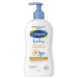 Cetaphil Baby Calendula Wash & Shampoo 400mL