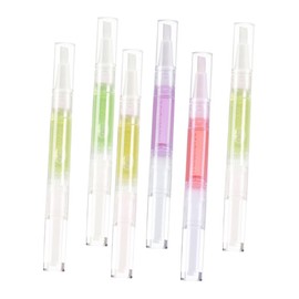 Bolígrafo Nutritivo para Cutículas con Extracto Vegetal, 6 Piezas, Operación Sencilla para Cuidado y Reparación en Manicura y Uso en Casa Varios estilos