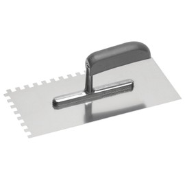 Master Holotop Smoothing Trowel 280 x 230 mm ✓ Teeth: 8 x 8 mm ✓ Rust-Free Stainless Steel/16/4-inch Glätts Dartboard Trowel Stainless Steel Trowel/Trowel | Smoothing Trowel with Teeth 4136850