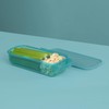 Sistema Ocean Bound Slide 'n Snack Food Storage Container, BPA-Free,