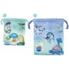 Tees Factory PM-5530374BM Pokémon 2P Drawstring Set, Gradient/Blue & Mint,