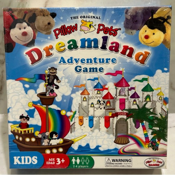Hasbro PILLOW PETS DREAMLAND ADVENTURE BOARD GAME FOR KIDS AGES