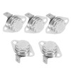 SHINEOFI 5pcs Temperature Control Switch for Heating Devices Automatic Reset