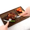 B4K® Oak Steak Board - Serving Board for Steak &