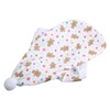 Christmas Dog Hoodie White Background Print Cute Gingerbread Man Dog