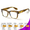 VISOONE TR90 Square Blue Light Blocking Glasses Fashion Computer Eyewear