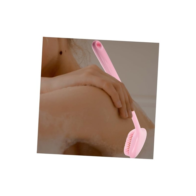 Cepillo Baño Mango Exfoliación Espalda Cuerpo Limpiador Piel Diseño Ergonómico