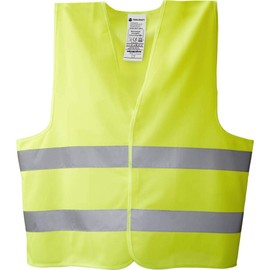 TOOLCRAFT TO-6542478 Hi-Vis Vest Neon Yellow Universal Size EN ISO 20471:2013 EN ISO 20471:2013