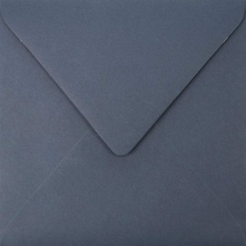 Netuno 25 Square Envelopes Dark Blue 153 x 153 mm 90 g Burano Cobalto Festive Envelopes Blue Square Postcard Envelopes Gift Coloured Invitation Envelopes Blue