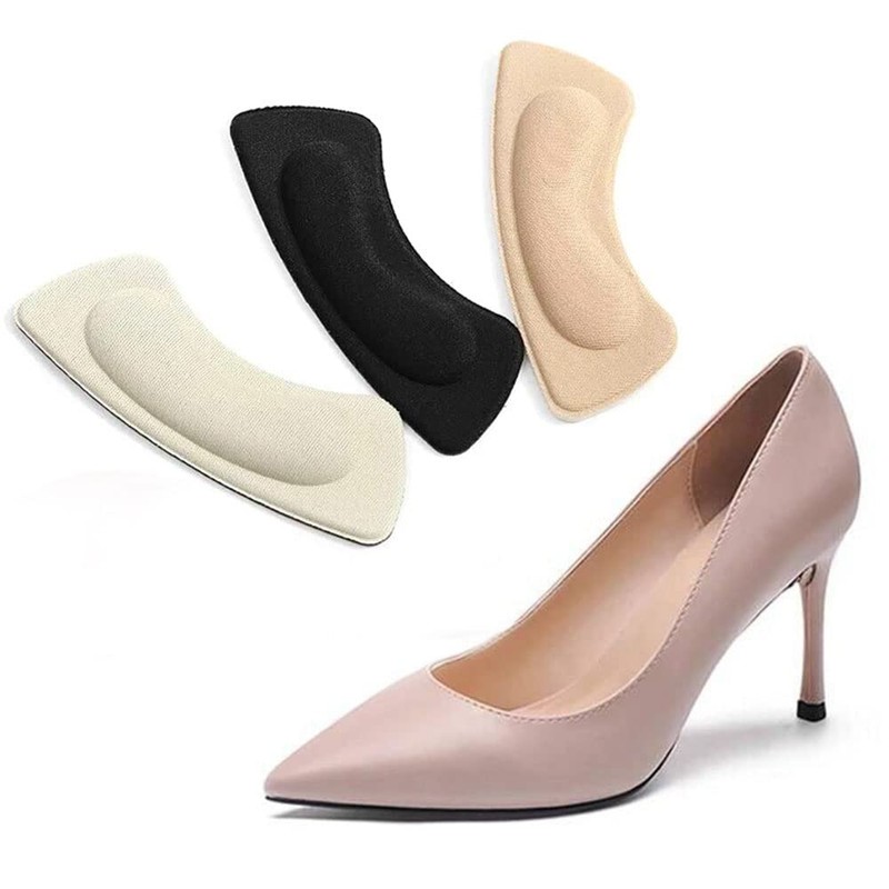 Natiform 3 Colors 15 Pairs 30 Pack Anti-Blocking Heel Pads