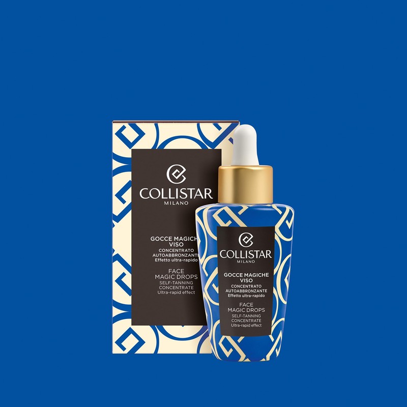Collistar Gocce Magiche Viso, Autoabbronzante Concentrato Meno di 1 h,