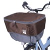Okubo Seisakusho Maruto Pickup Front Basket Cover 2 Brown