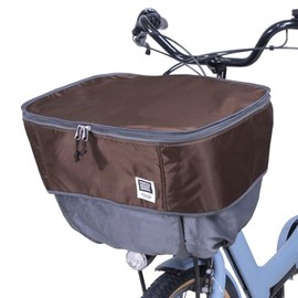 Okubo Seisakusho Maruto Pickup Front Basket Cover 2 Brown