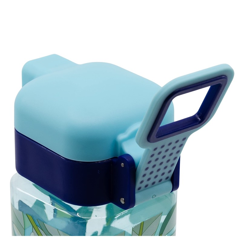 Stor 550ml Blue Robot Bottle with Cap
