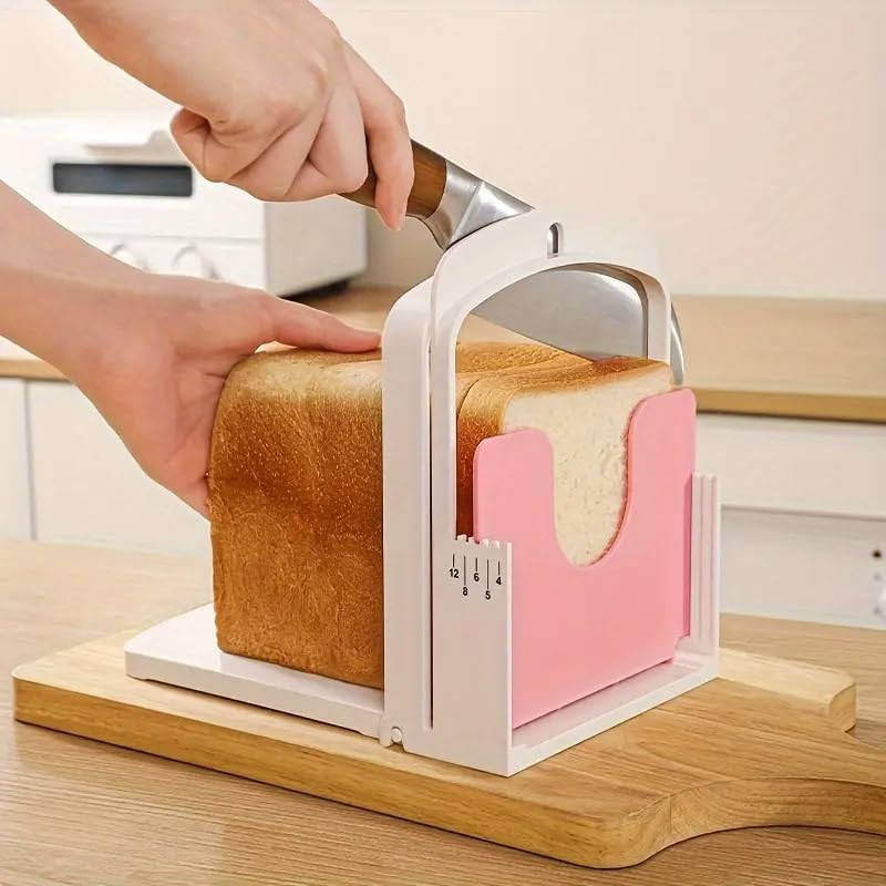 AIMALL Japanese Bread Cutter Toast Slicer – Adjustable Thickness Bread