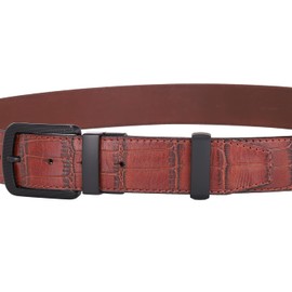 DJCAIZYY 2 Pcs Belt Loop Keepers 1 1/2" (38mm-40mm) Metal Belt Loops Men's Belt Buckle Accessories - Gift Box