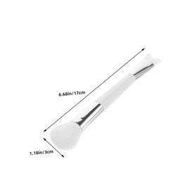 Mikinona 3pcs Blush Brush Makeup Brushes Sponge Eyeshadow Brush Angled Concealer Brush Nose Contour Brush Nose Makeup Tool Fan Shape Makeup Brush Eye Silica Gel