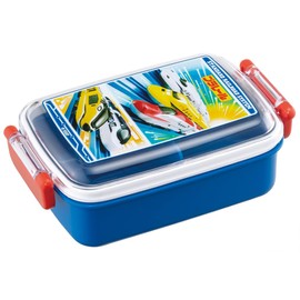 Skater RBF3ANAG-A Children's Lunch Box, 16.9 fl oz (450 ml), Fluffy, Domed, Plarail, 24, Antibacterial, Made in Japan