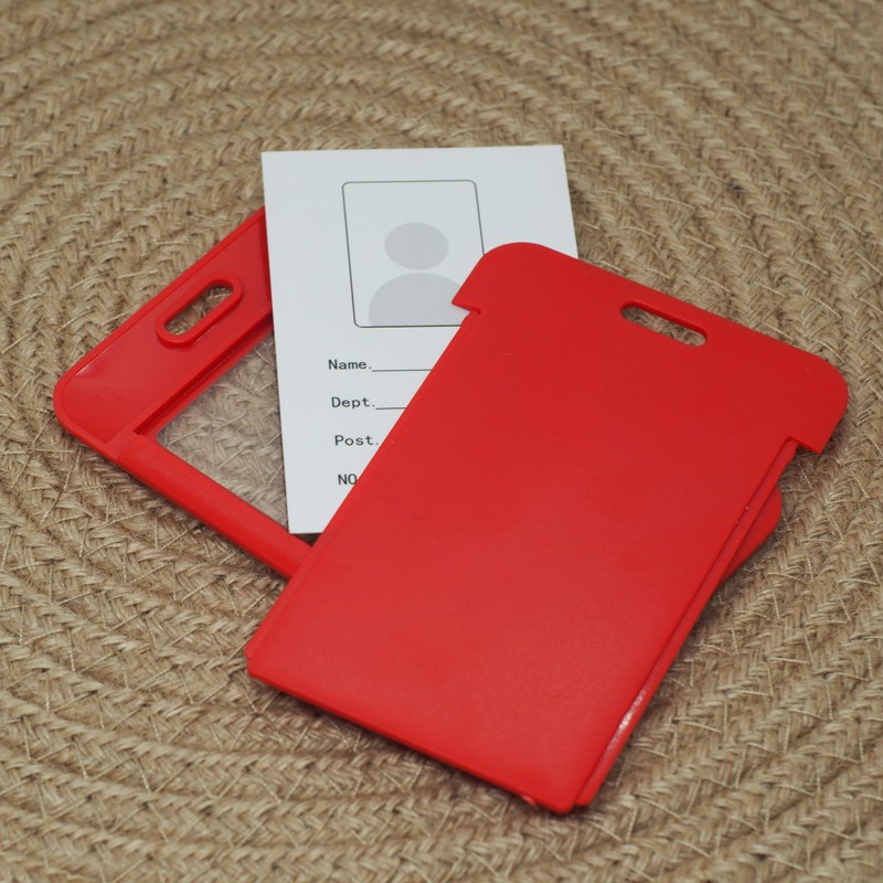BAWAKO ID Card Holder with Neck Strap, ID Card Holder