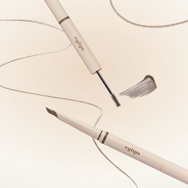 eglips All Shade Dual Brow & Fixer (6 Options) - [Pencil/Cara] 04 Light Brown
