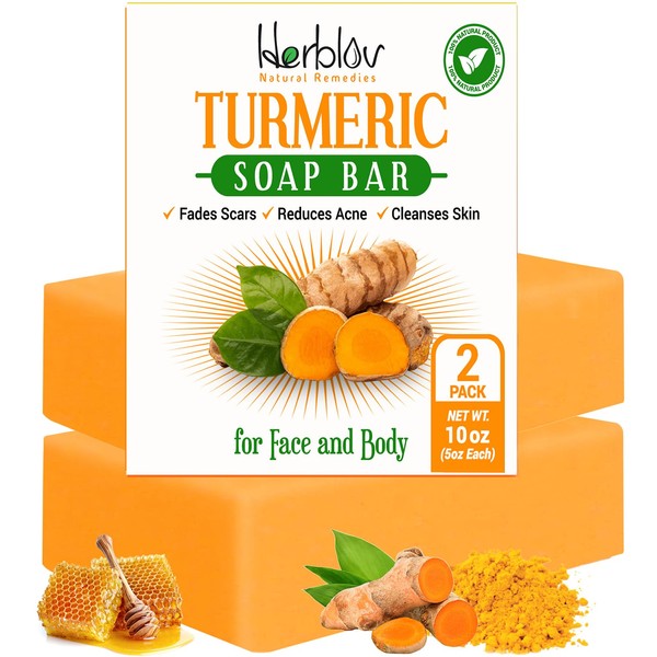 Turmeric Soap Bar for Face & Body – Natural Turmeric