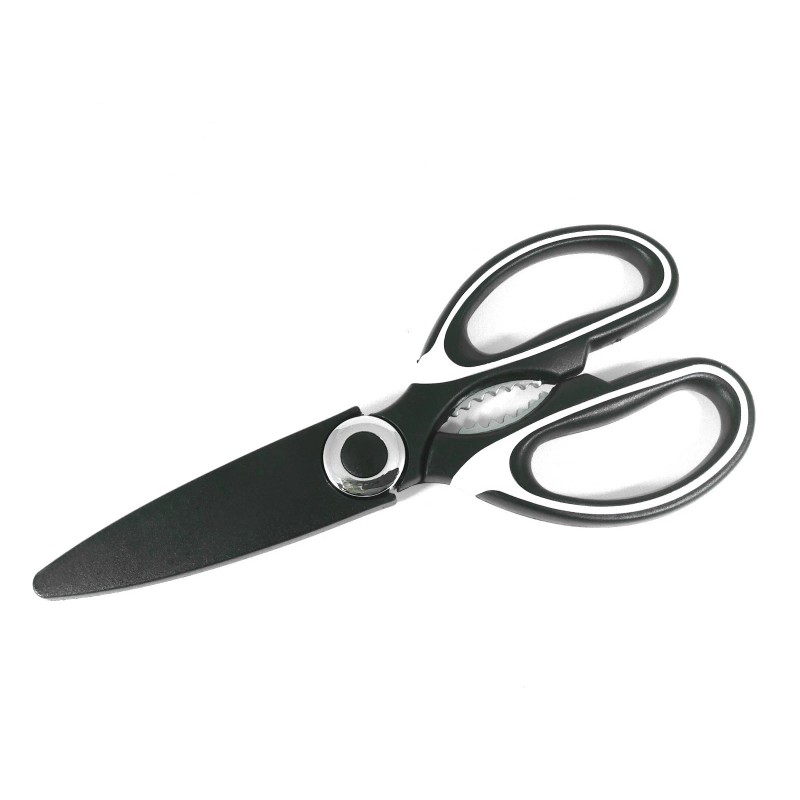 Elpramo Pizza Rolling Cutter + Kitchen Scissors Stainless Steel Slicer