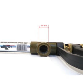 The ROP Shop 4 Jetstream 22" No-Drip Trigger Spray Guns with Aluminum Barrel - Industrial Use