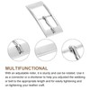 sourcing map Metal Roller Buckle, 4Pcs 0.75 Inch Single Prong