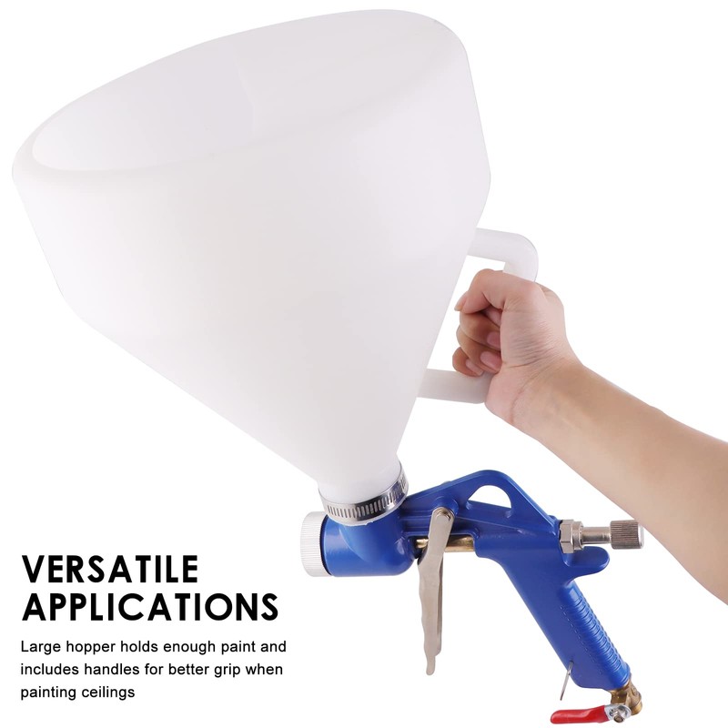 Drywall Wall Sprayer,Air Hopper Spray Gun 1.5 Gallon Paint Texture