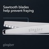Gingher 7.5" Pinking Shears, Zigzag Blades Prevent Fraying, Chrome Plated
