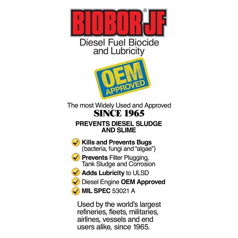 Biobor JF Diesel Biocide and Lubricity Additive, 32-Ounce