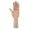 Wooden Hand Model Movable Flexible Durable Wood Wide Application Wooden