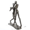 Casablanca sculpture Figurine Dancing, Dancing Couple, Burnished Iron – Height