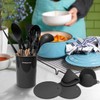 OVENTE Silicone Kitchen Cooking Utensils Set, 17pcs Heat Resistant Cooking