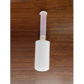 LFI Catalyst Dispenser with Top 50 cc x 1/2 LTR. Bottle Fiberglass Resin Adjustable Volume Dispenser