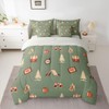 Camper Adventure Theme 7 Pieces Bedding Set Full Size,Happy Camping